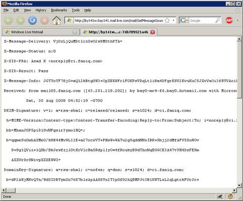 Comment trouver l'adresse IP de l'expéditeur dans Windows Live Mail, Gmail ou Yahoo! Mail