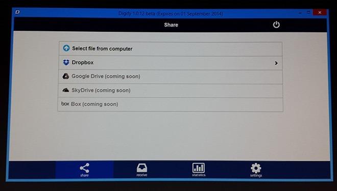 Digify: Dropbox 対応、安全で閲覧のみ可能な自己消滅型ファイル共有
