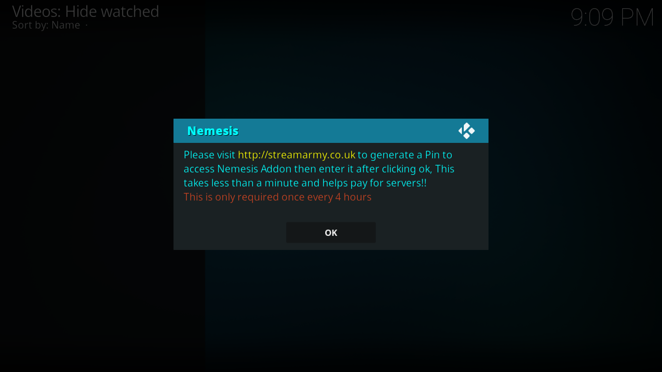 Дополнение Nemesis для Kodi — как установить Nemesis на Kodi