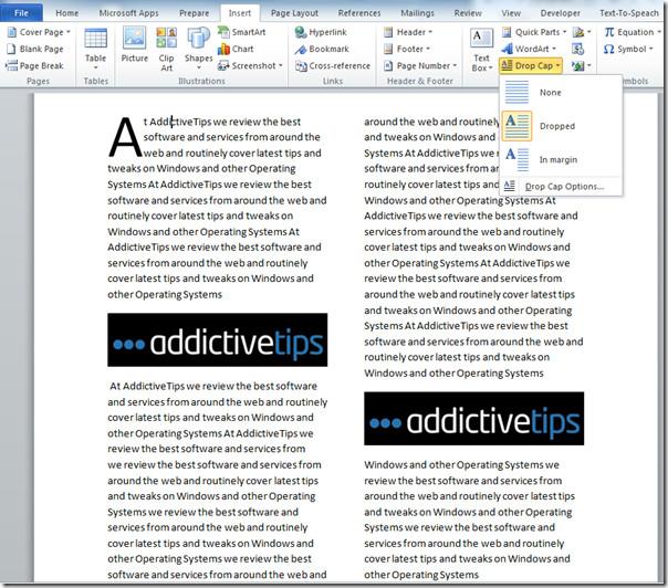 Word 2010: In Spalten schreiben (Magazin-Look) Word 2010: In Spalten schreiben (Magazin-Look)
