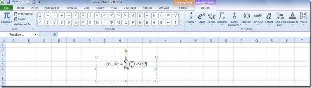 如何在 Excel 2010 中插入公式
