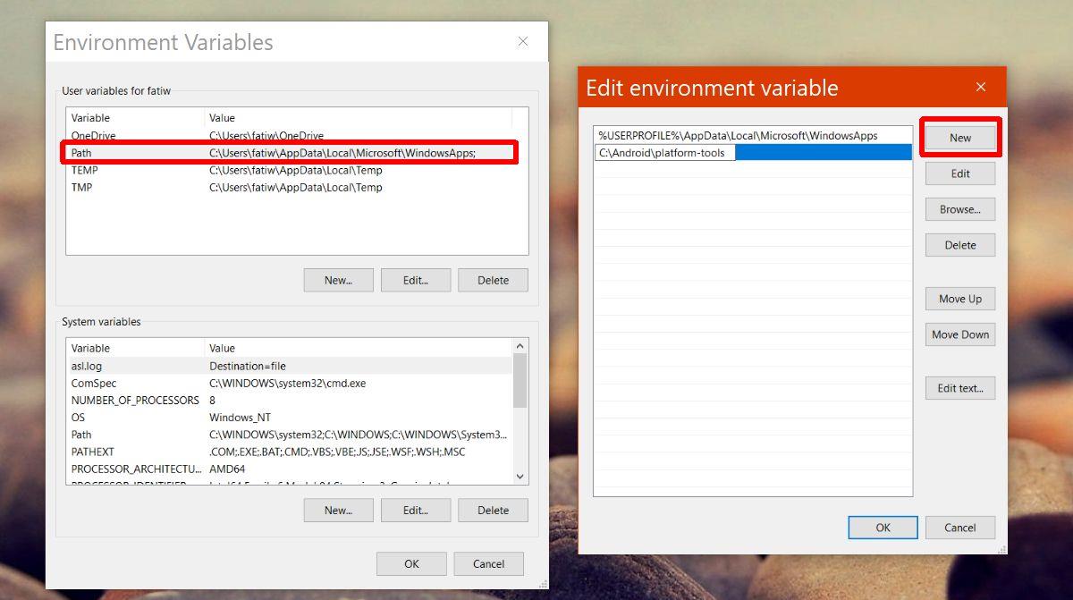Fastboot ve ADB Araçlarına Sistem Genelinde Erişim Nasıl Sağlanır [Windows]