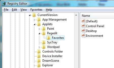 วิธีการโอน Registry Favorites ไปยังคอมพิวเตอร์เครื่องอื่น