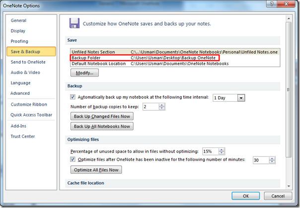 OneNote 2010 ノートブックのバックアップ OneNote 2010 ノートブックのバックアップ