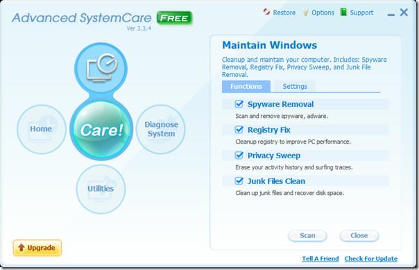 Pobierz bezpłatnie Advanced System Care