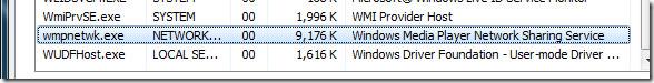 在Windows 7中修復wmpnetwk.exe