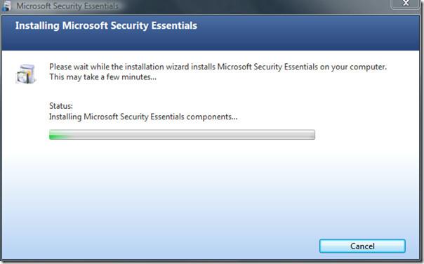Test de Microsoft Security Essentials (avec captures d'écran)