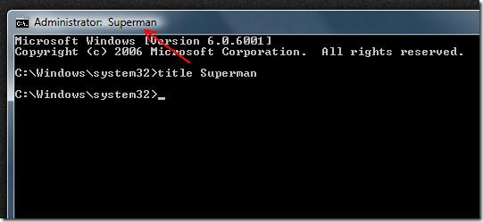 Jak zmienić nazwę paska tytułu w wierszu poleceń