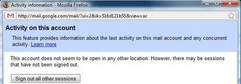 Como verificar se algum intruso está acessando sua conta do Gmail
