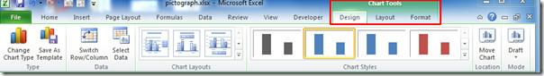 Excel 2010: 絵文字（画像付きグラフ）