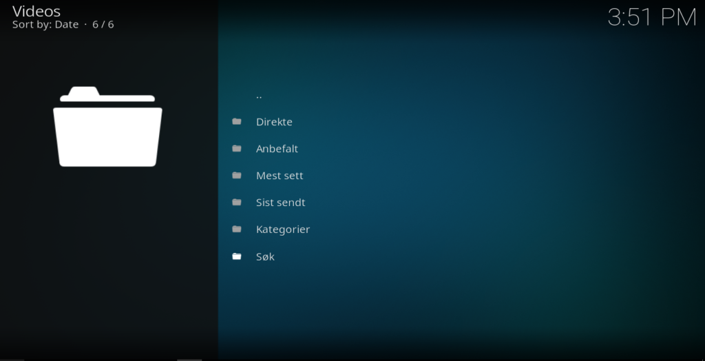 NRK Nett-TV su Kodi: installa e guarda la TV norvegese in diretta