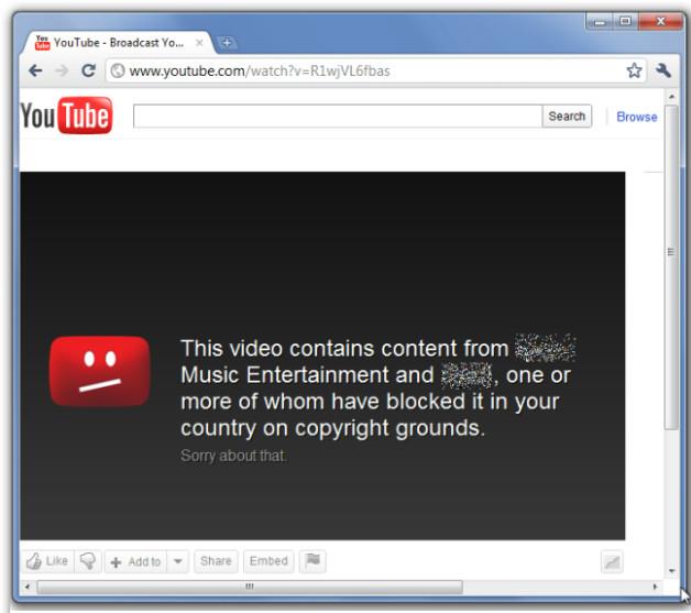 ProxyTubeを使ってChromeで地域制限のあるYouTube動画を視聴する
