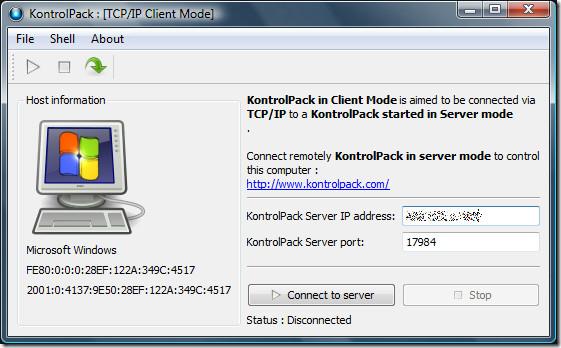 Verbind/bedien computers via een netwerk met KontrolPack
