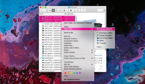 كيفية إضافة صور متعددة إلى ملف PDF واحد على نظام macOS كيفية إضافة صور متعددة إلى ملف PDF واحد على نظام macOS