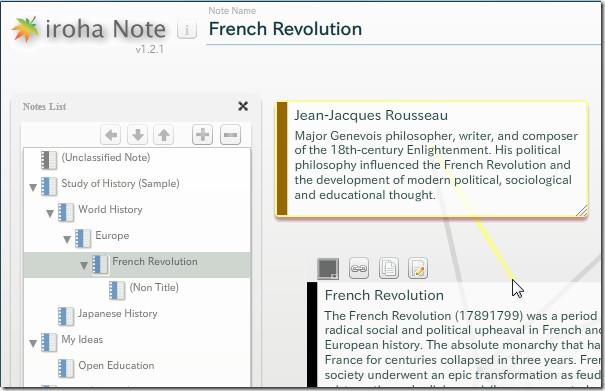 Iroha Note erstellt verknüpfte Notizen auf dem Desktop für eine bessere Organisation