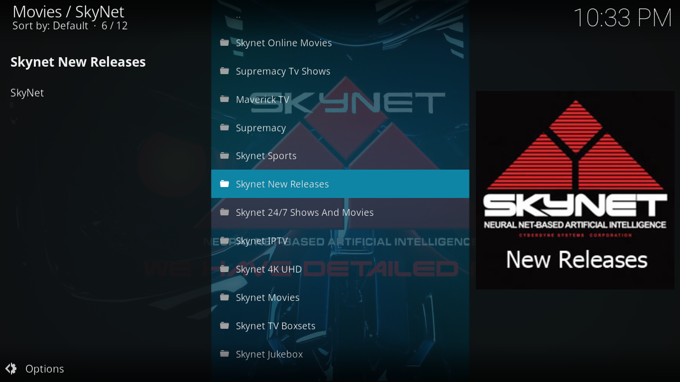 Complemento SkyNet para Kodi: Cómo instalar SkyNet en Kodi Complemento SkyNet para Kodi: Cómo instalar SkyNet en Kodi