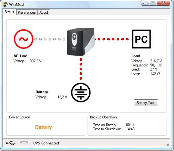 Monitore e controle o no-break Mustek com o WinMust [Windows]