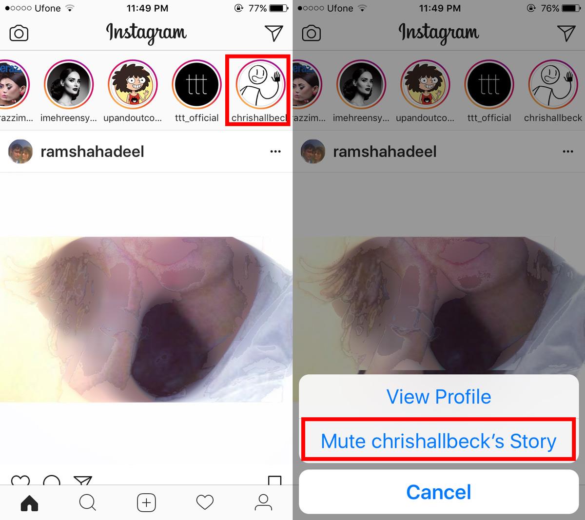 Cara Membisukan Cerita Instagram Pengguna Cara Membisukan Cerita Instagram Pengguna