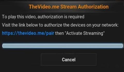 KodiでTheVideo.Meのペアリングエラーを修正する方法