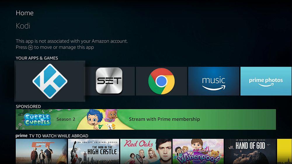 FirestickまたはFire TVでKodi 17.5にアップデートする方法