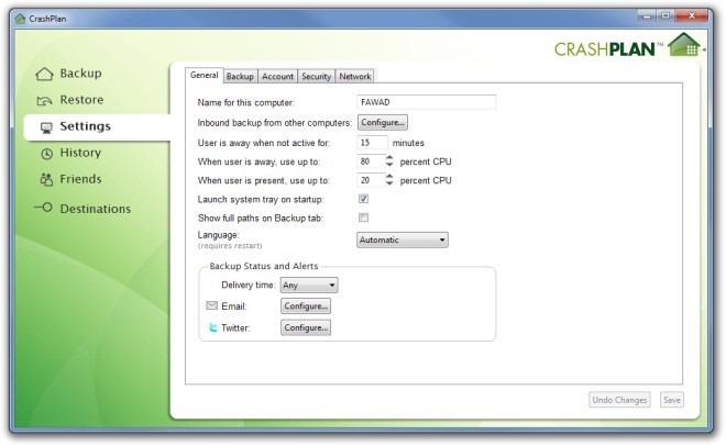 CrashPlan：將資料按計畫備份到本地、遠端和朋友的電腦