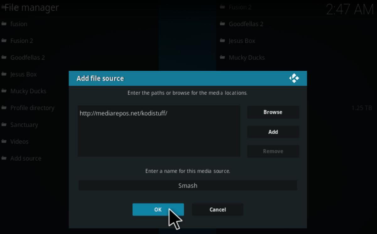 Kodi Smashリポジトリ – Kodi用のSmashリポジトリのインストール方法