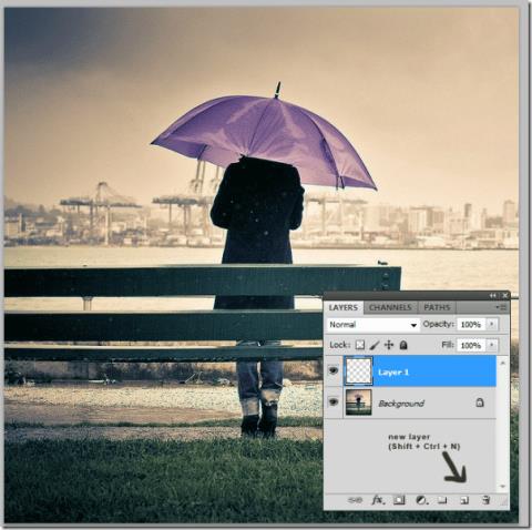 Come aggiungere leffetto pioggia alla tua foto [Tutorial]