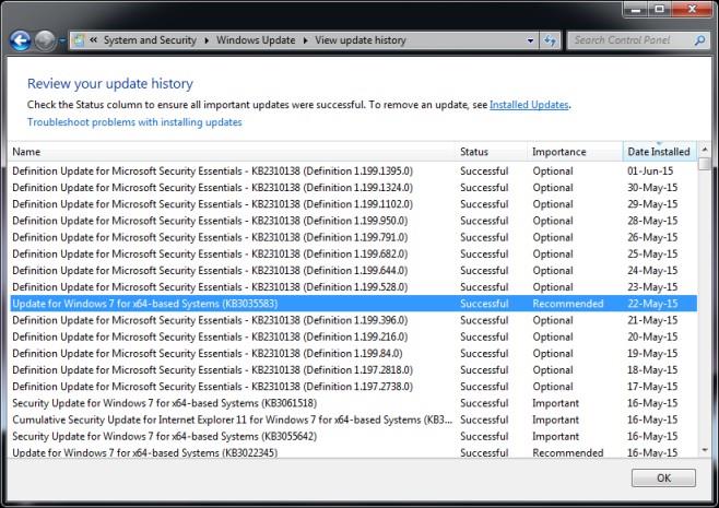 Windows 10へのアップグレードアプリが表示されない場合の対処法