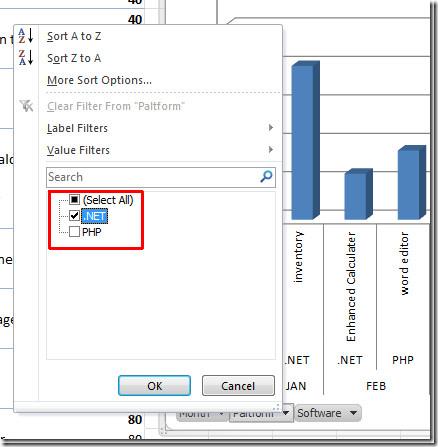 Excel 2010：建立資料透視表和圖表