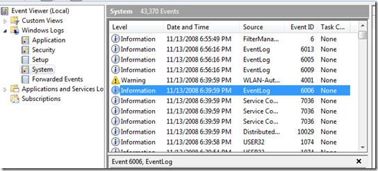 在 Windows 中快速尋找電腦的上次關機日期和時間