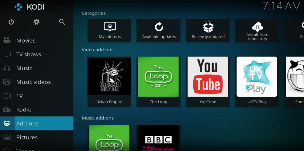 Module complémentaire Atom Reborn pour Kodi : installation et fonctionnalités