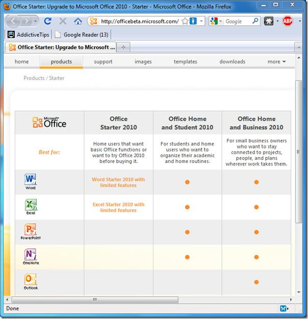 Microsoft Office Starter 2010'u yükseltin