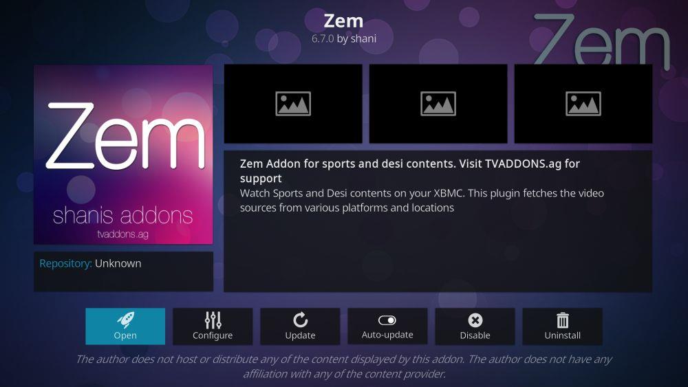 Complemento Zem TV Kodi: Cómo instalarlo y transmitir TV en vivo