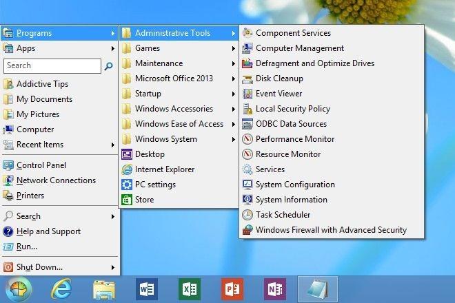 Cómo obtener el menú Inicio clásico y deshabilitar la pantalla de Inicio en tabletas con Windows RT Cómo obtener el menú Inicio clásico y deshabilitar la pantalla de Inicio en tabletas con Windows RT