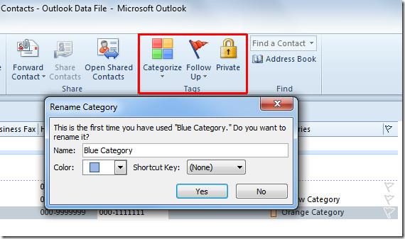 Outlook 2010 通訊錄聯絡人使用者指南