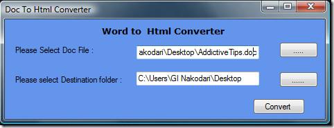 Kostenloser Doc (Word)-zu-HTML-Konverter Kostenloser Doc (Word)-zu-HTML-Konverter