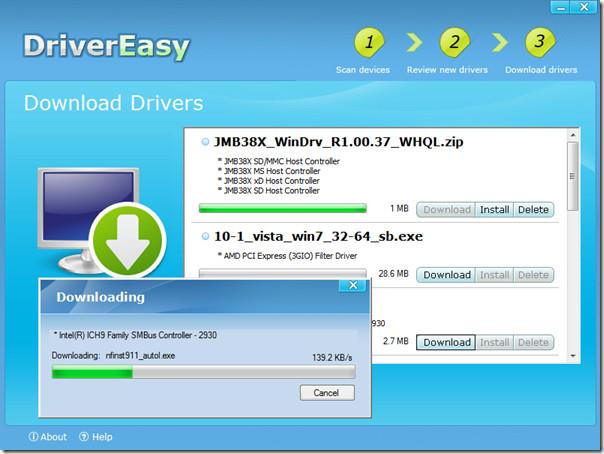 Aggiorna i driver in Windows con Easy Backup