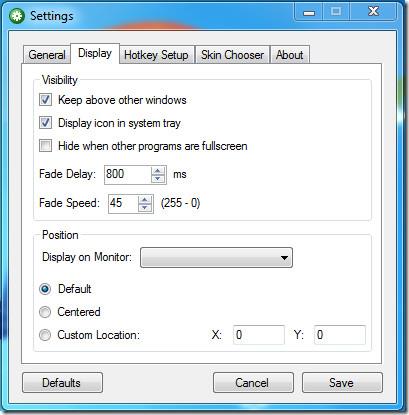 Windows 的螢幕音量控制指示器