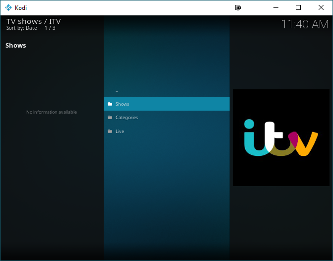 ITV Player Kodiアドオン - iTV Playerのインストール方法とガイドツアー
