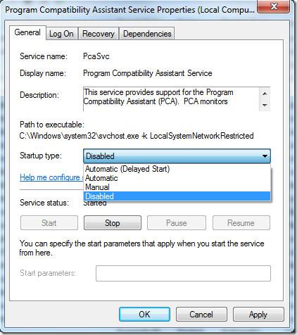 Windows 7：停用此程式可能未正確安裝