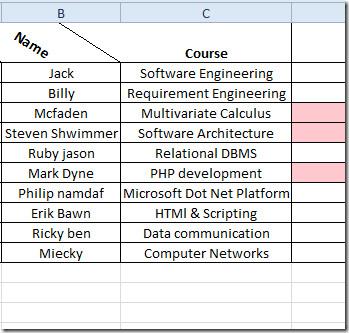 Excel 2010: Hücredeki Metnin Yönünü Değiştirme