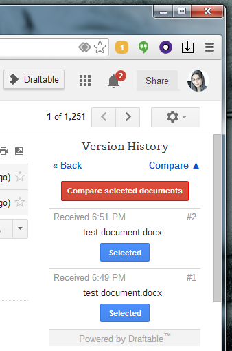 Bijlageversies in Gmail-threads bekijken en vergelijken [Chrome]
