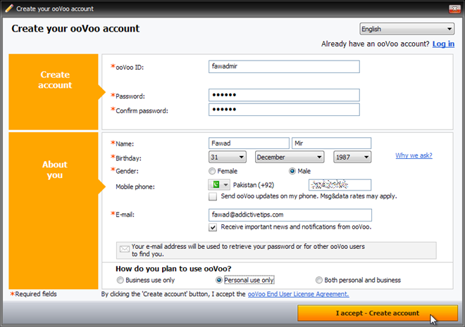 OoVoo: applicazione multipiattaforma per chat di testo, voce e video gratuite OoVoo: applicazione multipiattaforma per chat di testo, voce e video gratuite