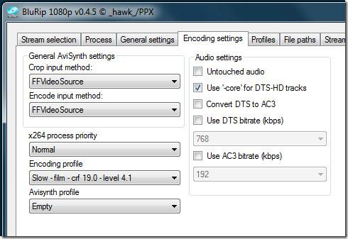 BluRip：藍光轉 MKV 轉換器