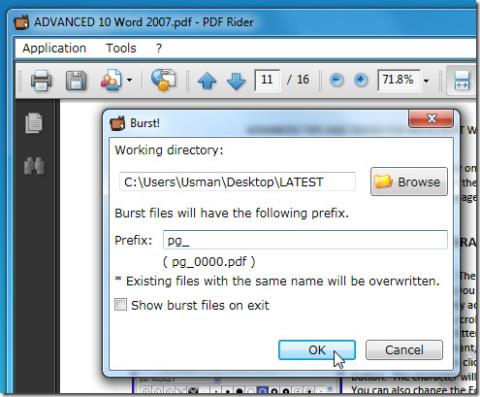 PDF Rider to genialne oprogramowanie typu open source do zarządzania plikami PDF