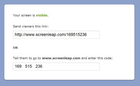Screenleap: Perkongsian Skrin Satu Klik Tanpa Sebarang Pendaftaran [Web]