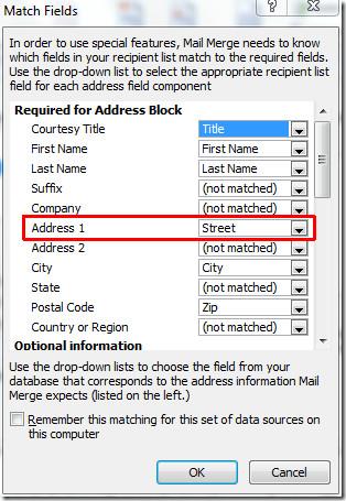 Mala direta do Word 2010