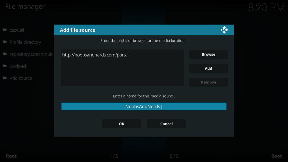 Repositório de complementos Noobsandnerds Kodi – Como instalar o repositório Noobsandnerds
