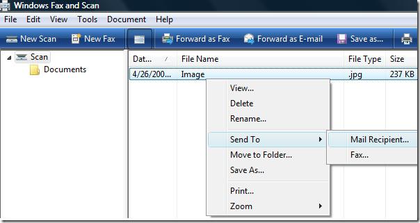 Comment numériser un document ou une photo avec Windows Fax and Scan