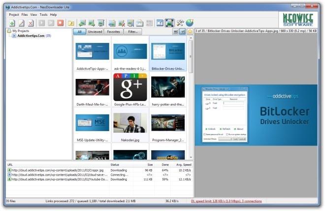NeoDownloader: パラメータを定義してウェブサイトから画像を一括ダウンロード